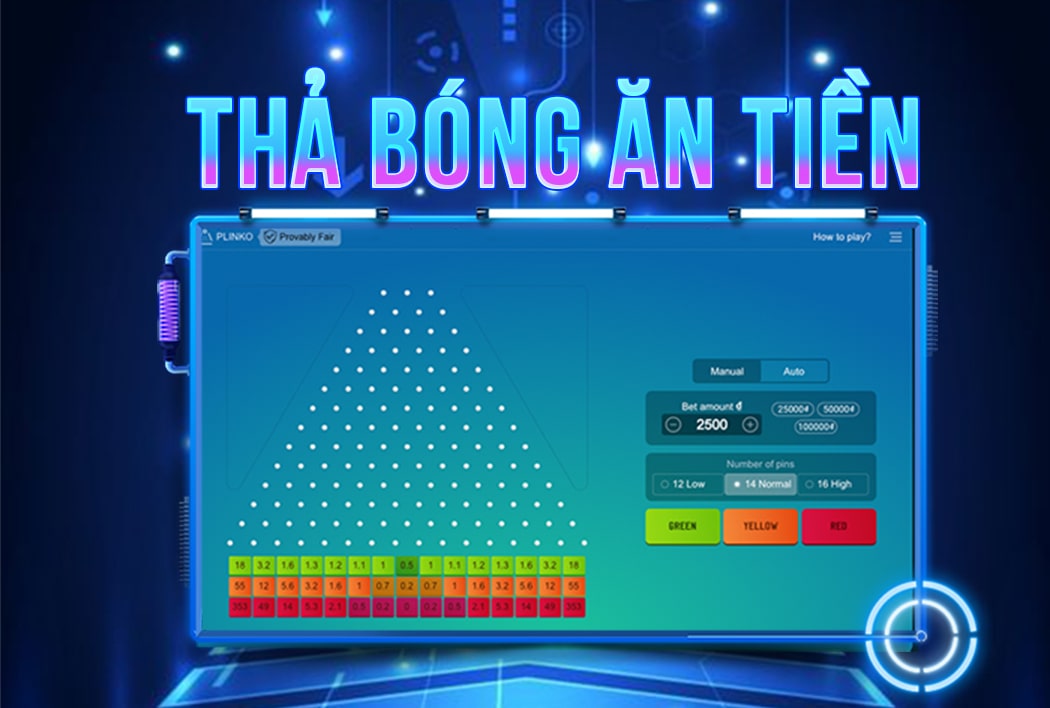 Thả Bóng Ăn Tiền plinko